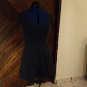 Hollister navy skater dress